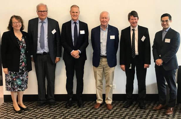 Prof Ingrid Scheffer, Prof Sam Berkovic, Prof Chris Bladin (son of Prof Peter Bladin), Prof Geoff Donnan, Prof Richard MacDonnell and Associate Prof Piero Perucca