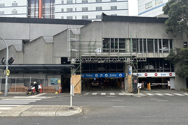 Austin Tower carpark entrance