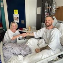Mother donates kidney to son